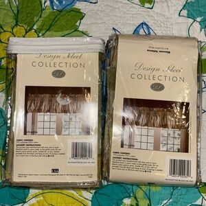 Blouson Valances Design Select Collection Target 90s Silhouettes 86” x 15" 2 Pcs